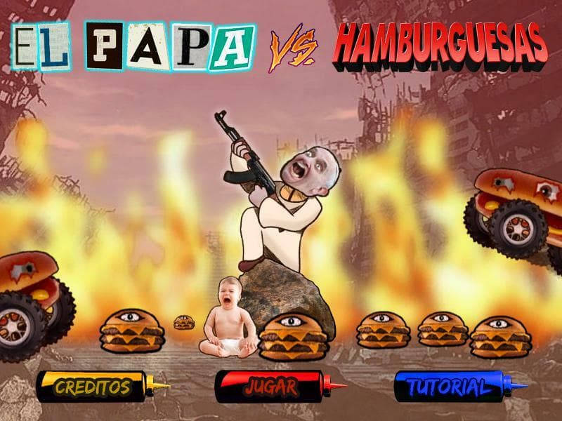 El Papa vs Hamburguesas screenshot 2