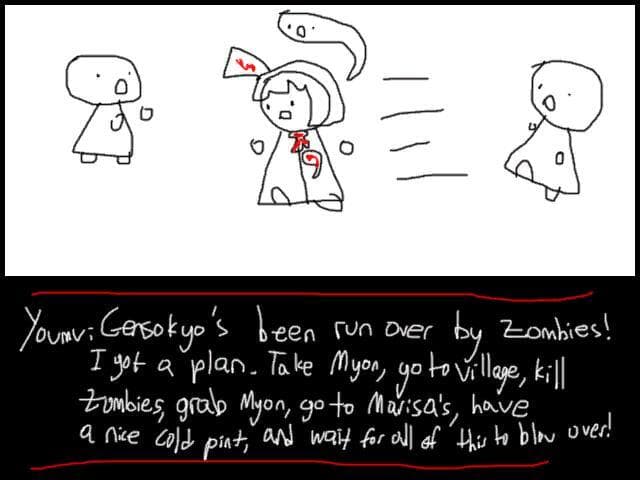 Gensokyo of the Dead screenshot 2