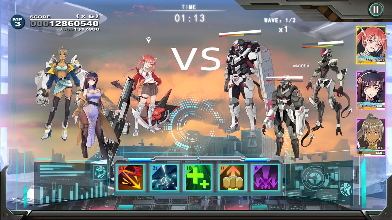 Beauty VS. robot screenshot 5