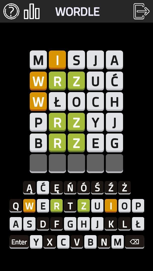Wordle polskie screenshot 6