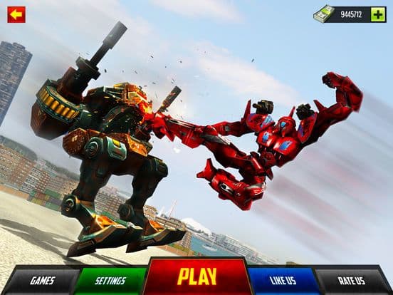 Robots Car War Transformer - Fighting Battle Hero screenshot 2