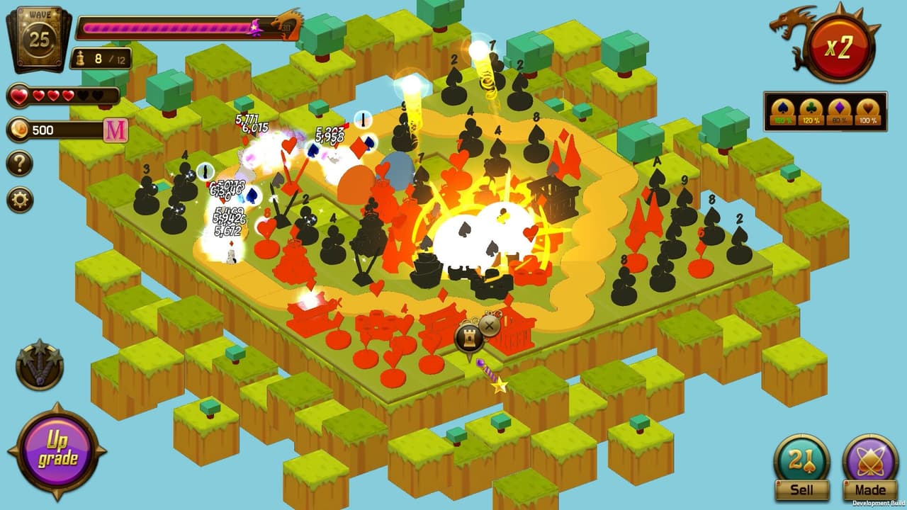 Card Tower Defence screenshot 2