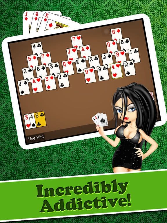 Tri-Peaks Solitaire Pro: Card Brain IQ Training screenshot 4