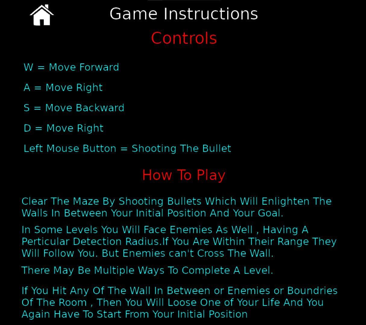 Invisible Maze (Chouremalhar) screenshot 3