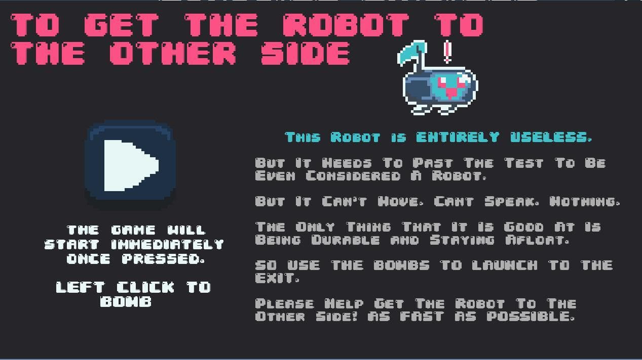 To Get The Robot To The Other Side