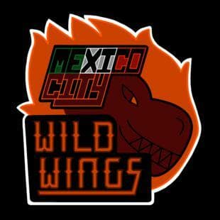 Mexico City Wild Wings Cross-Stitch Logo