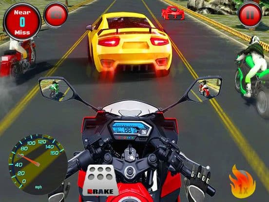 Motorbike Highway Racing 3D screenshot 3