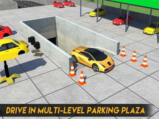 Multi-Level Sports Car Parking Simulator 2: Auto Paint Garage & Real Driving Game screenshot 5