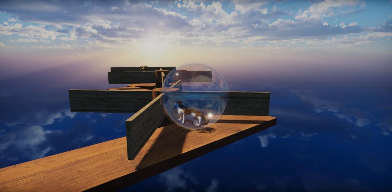 Cat Ball (Mejlvang Games) screenshot 3