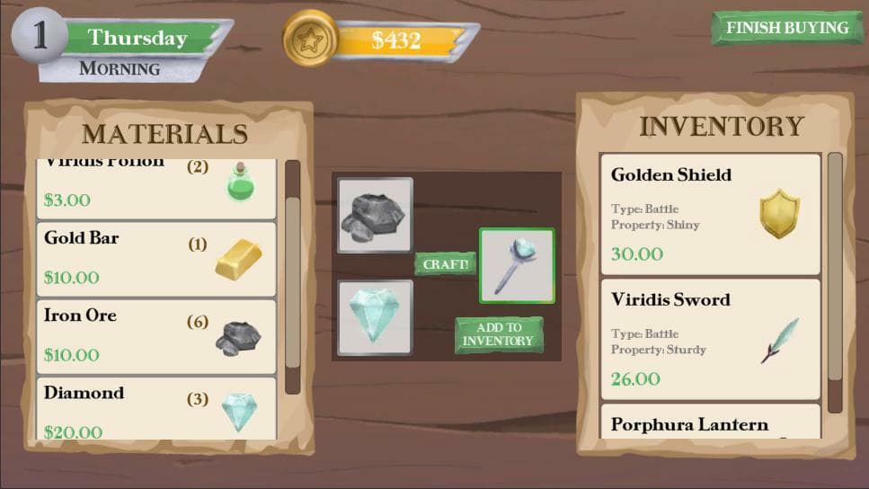 You are the Shopkeeper in an RPG screenshot 4