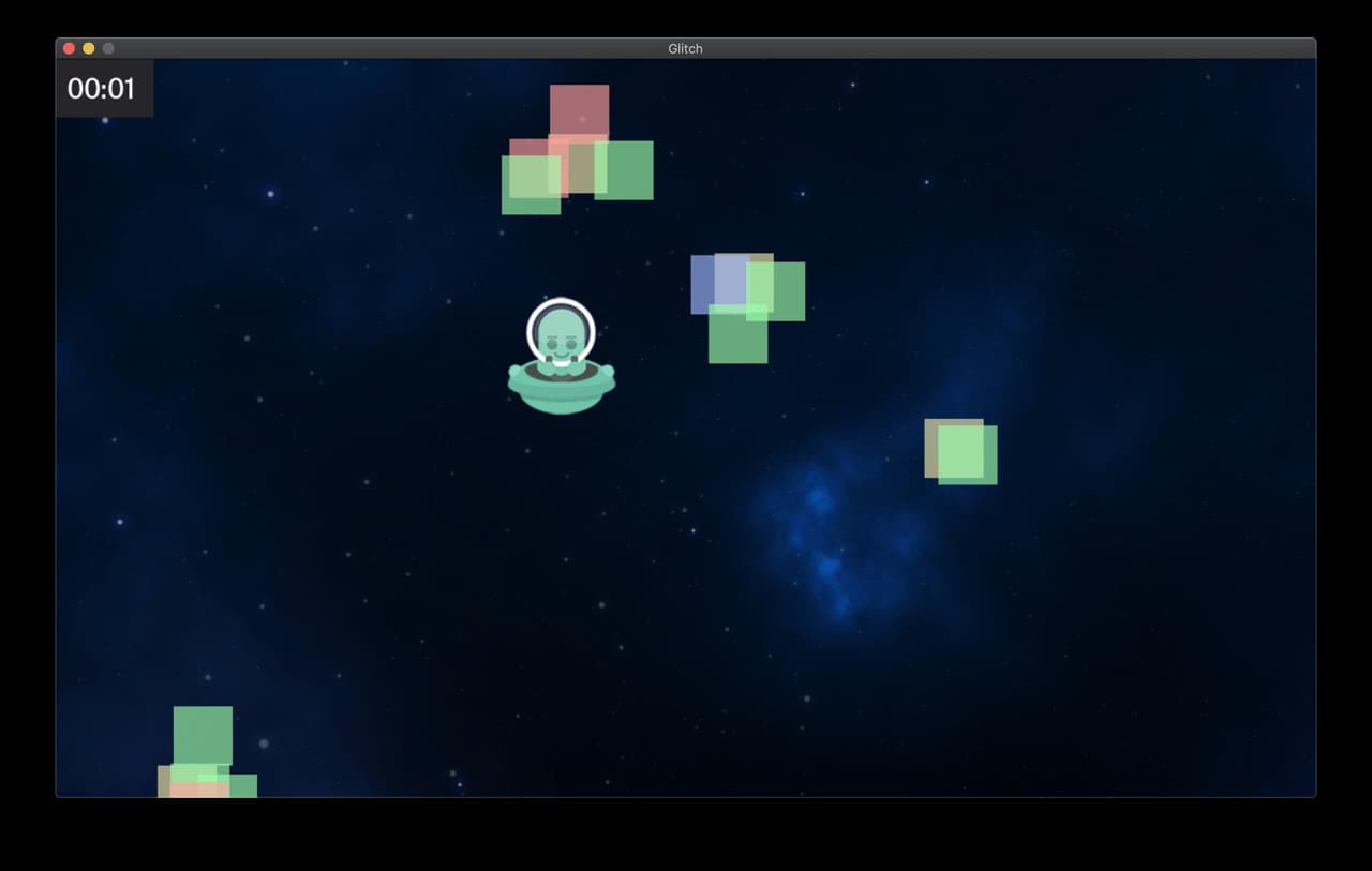 Glitchy Space Escape screenshot 3