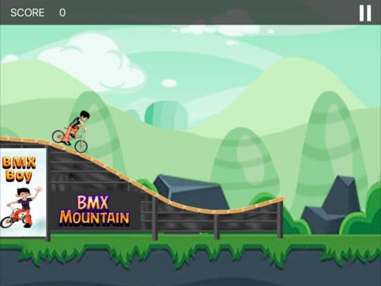 BMX Mountain - pumped freestyle boy games for free