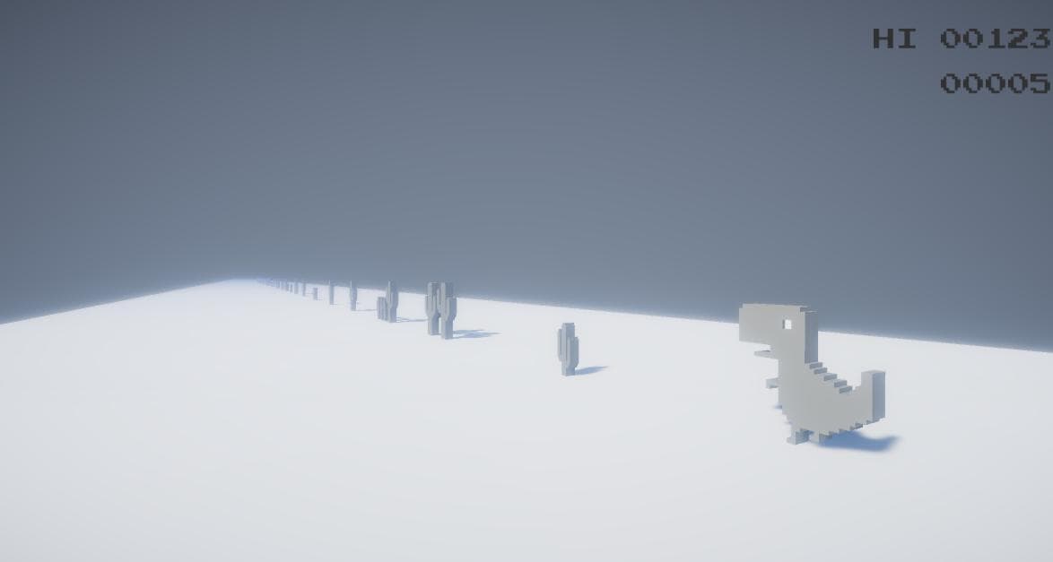 Dino Game 3D screenshot 2