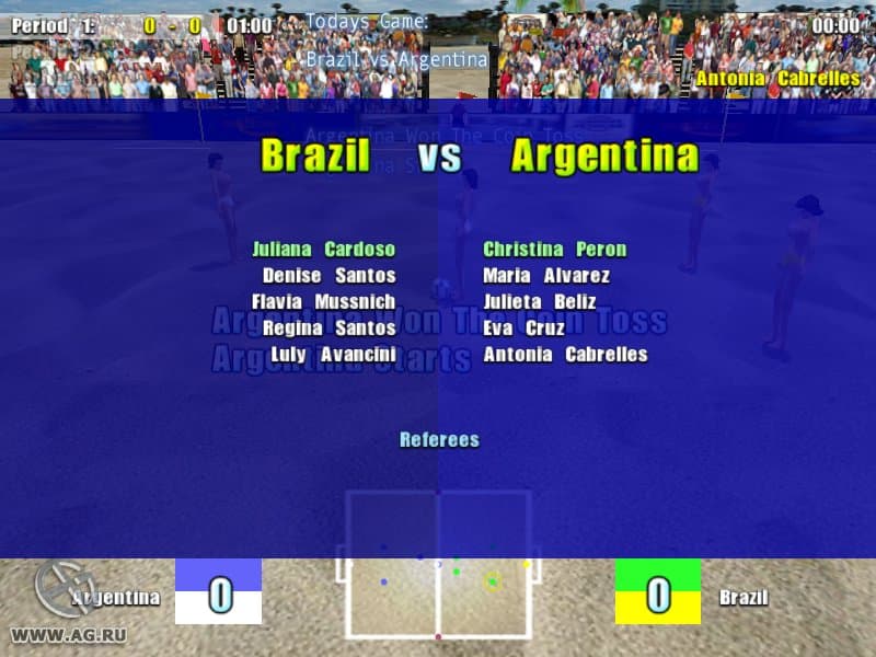 Babes & Balls Xtreme Beach Soccer & Volleyball screenshot 2