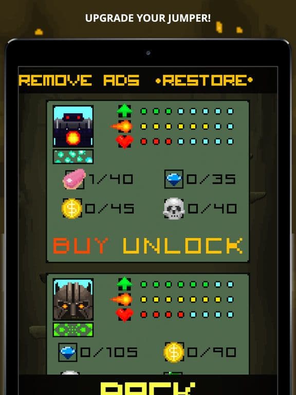 Pixel Jump - Endless Gun Jumper Game screenshot 3