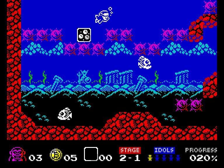Tokimal (ZX Spectrum 128k) screenshot 4