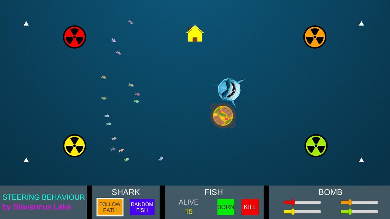 Steering Behavior screenshot 3