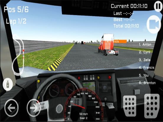Truck Racer Driver 2016 - Free screenshot 5