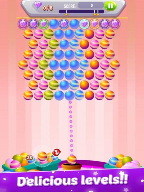Sweet Bubble Pop Diamond screenshot 3