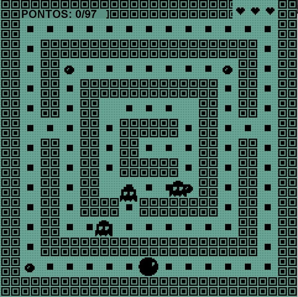 Brick Game Pac-Man