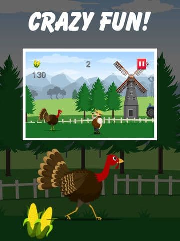 Run Turkey Run FREE - Crazy Gobble Jump Fun screenshot 2