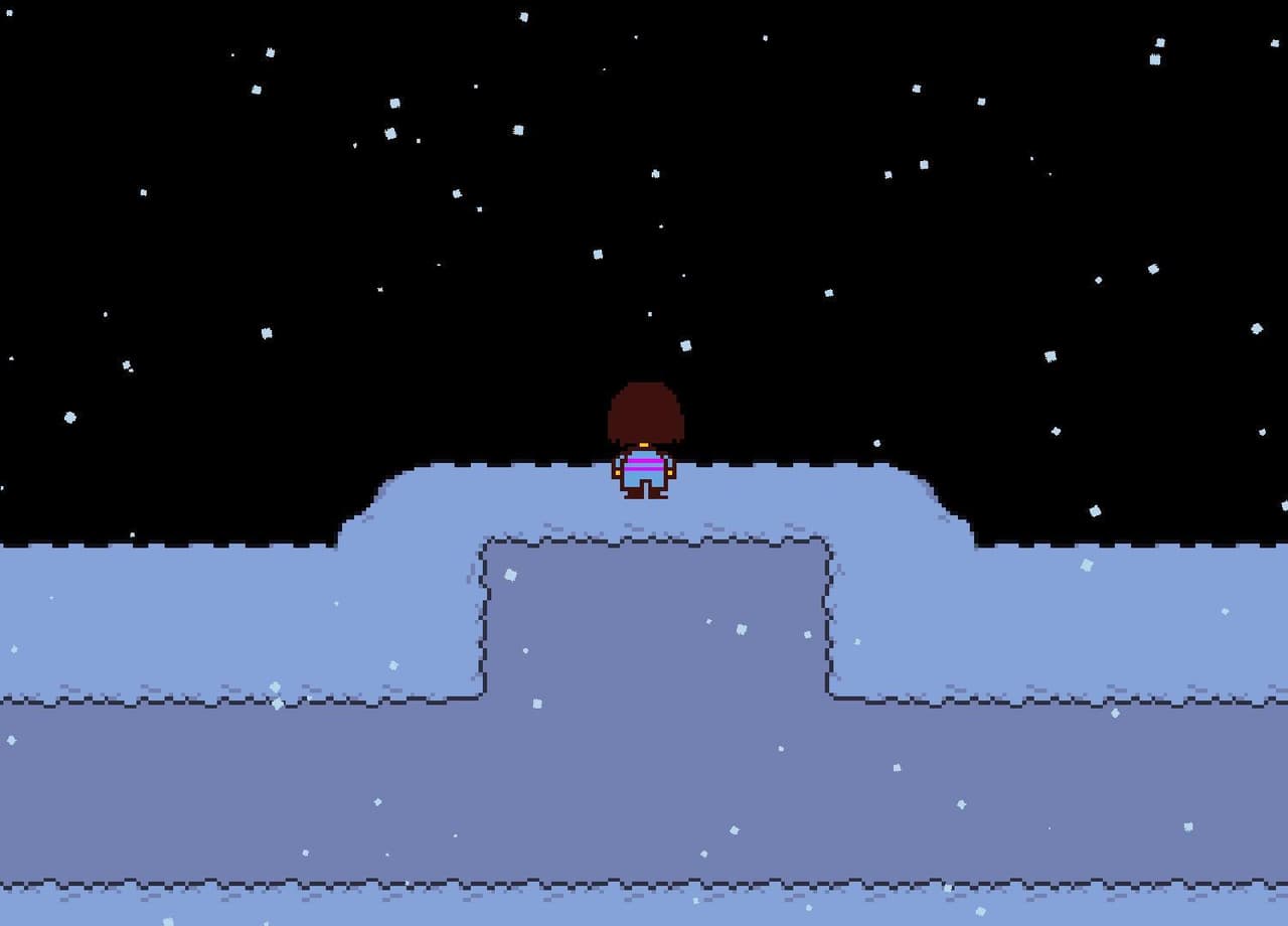 Undertale - Blue Snow screenshot 4