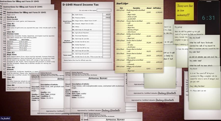 Dragon Tax Return Simulator 2015 screenshot 2
