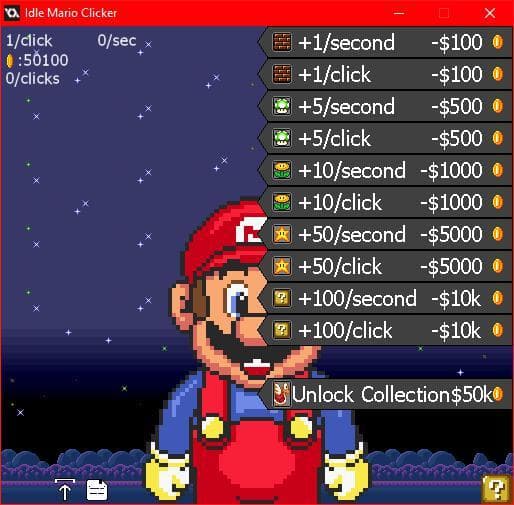Idle Mario Clicker screenshot 5