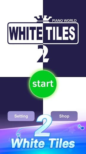 White Tiles 2: Piano World screenshot 2