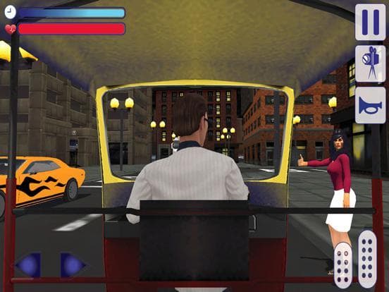 Tuk Tuk Auto Rickshaw Taxi Driver 3D Simulator: Crazy Driving in City Rush screenshot 3