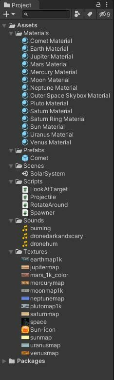 Solar System Project (Crit0)