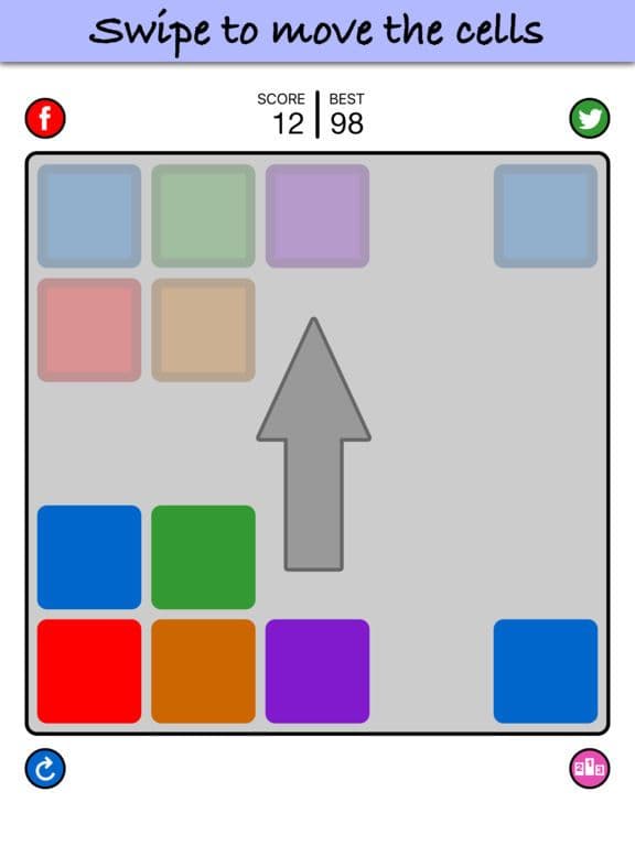 Wipe3 - fit to merge 3 color blocks screenshot 4