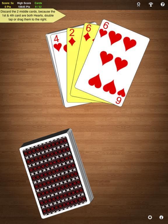 One Handed Solitaire screenshot 4