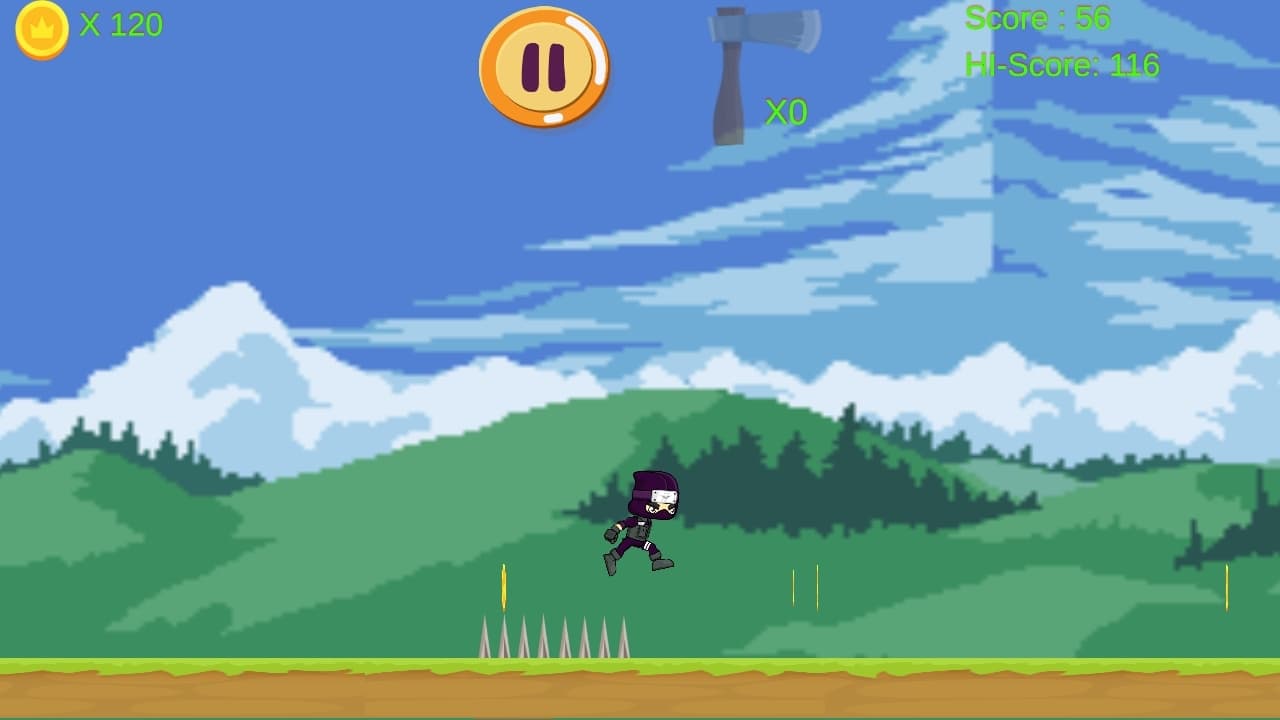 Ninja Run (itch) (Amaan zaidi) screenshot 3