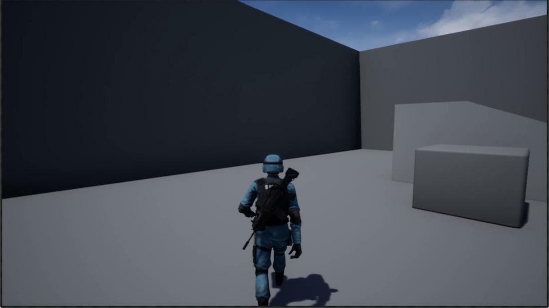 UE4 Locomotion Movement and Shooting System screenshot 3