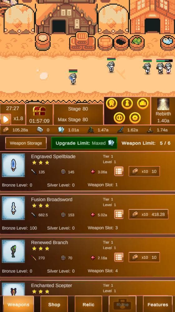 Idle Weapon Fantasy screenshot 2