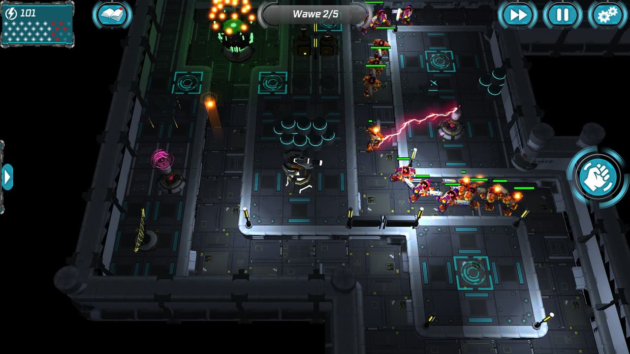 Planet Modular TD. Sci-Fi Tower Defense screenshot 2