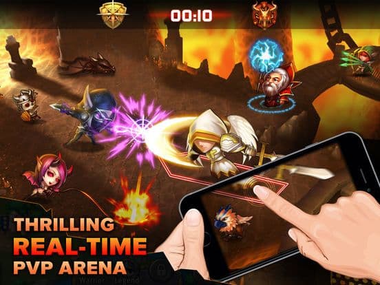 Heroes Tactics: PvP Strategy Game screenshot 2