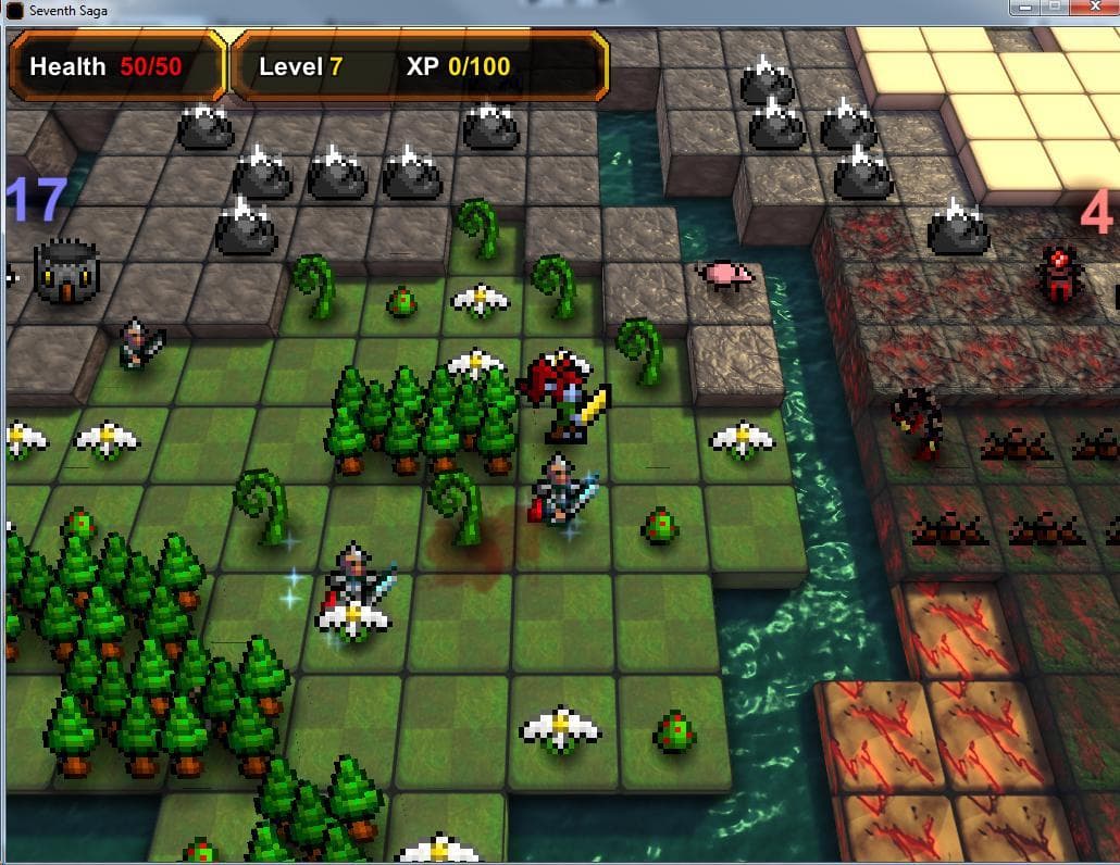 Seventh Saga (7DRL) screenshot 5