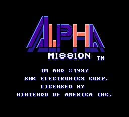 Alpha Mission (1986) screenshot 6
