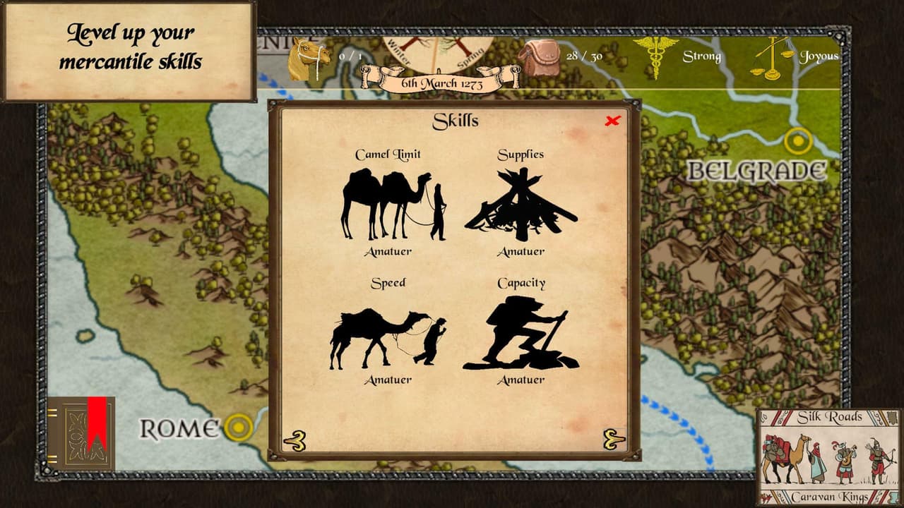 Silk Roads: Caravan Kings (itch)