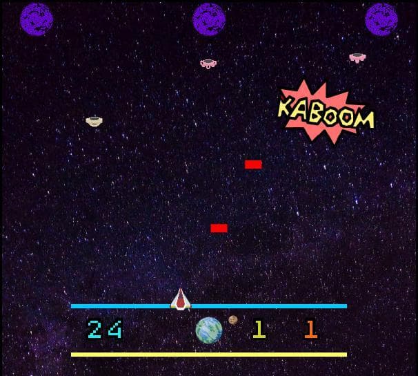 OBSD - One Button Space Defence