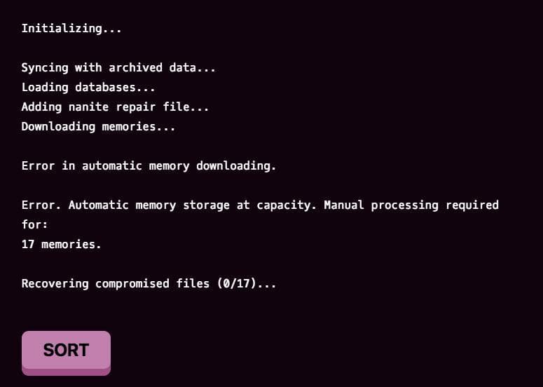What Isnt Saved (will be lost) screenshot 2