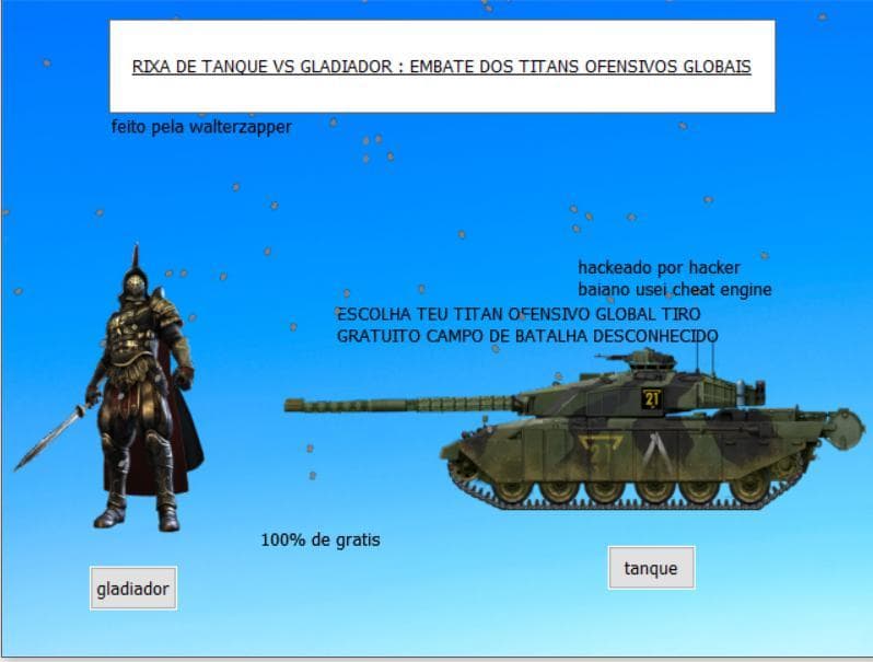 RIXA DE TANQUE VS GLADIADOR: EMBATE DOS TITANS OFENSIVOS GLOBAIS
