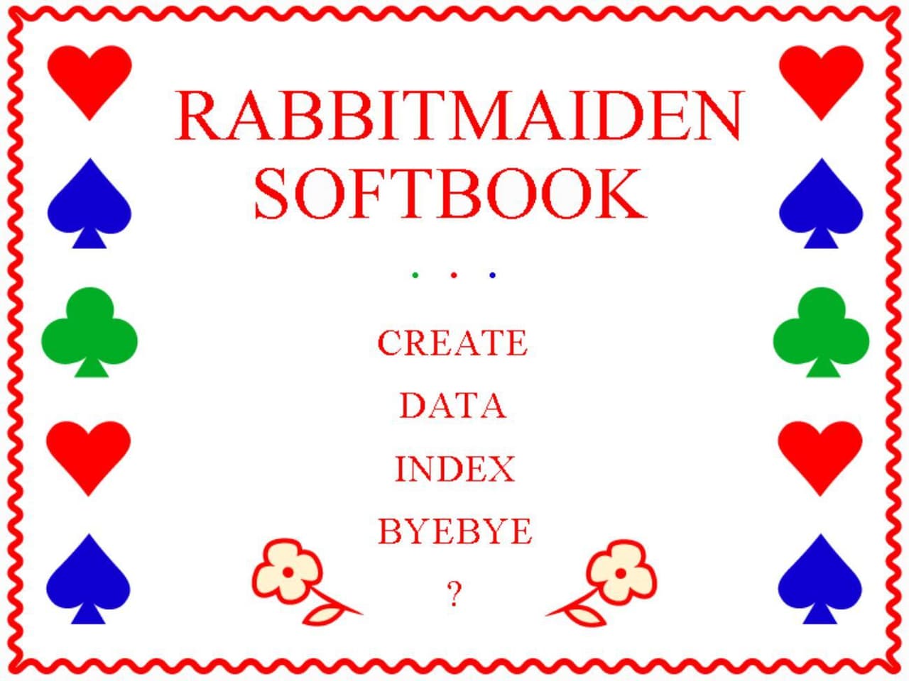 RABBITMAIDEN~SOFTBOOK ~special edition~ screenshot 2