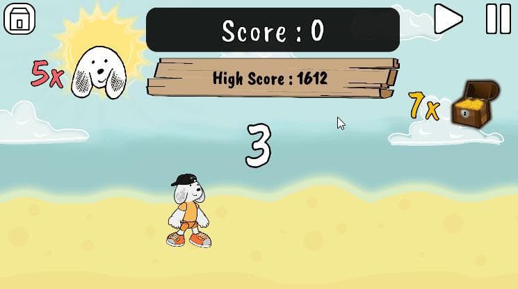 Mr.Puppy Run - Treasure Hunt screenshot 2