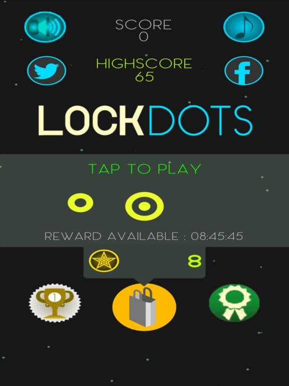 Lock Dots - Space Odyssey screenshot 2