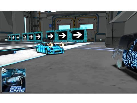 Neon Battle Cars Racing screenshot 2
