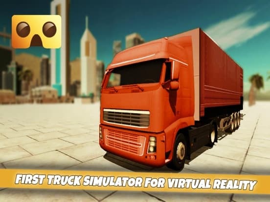 VR Truck Simulator: VR Game for Google Cardboard screenshot 2