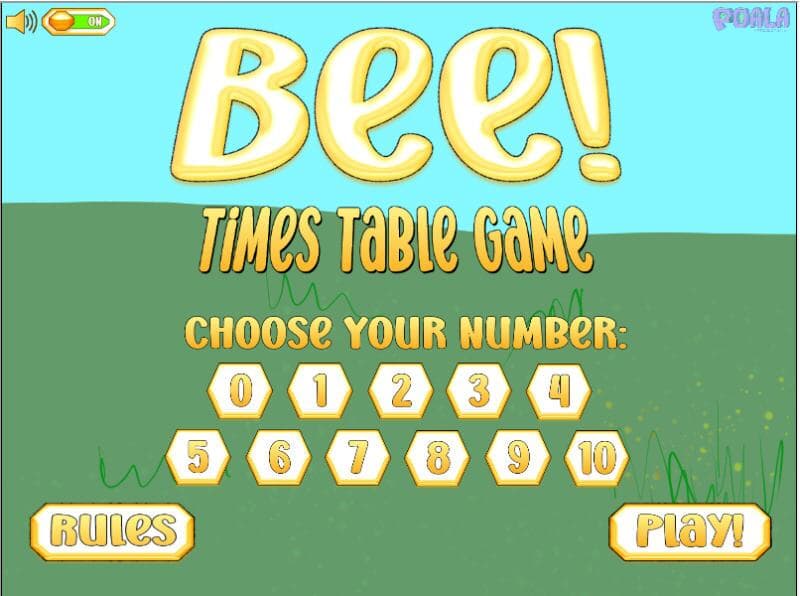 Bee! Times Table Game screenshot 3